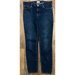 Hudson Krista Super Skinny Jeans Women’s 29 Dark Blue Dark Wash Cotton Denim